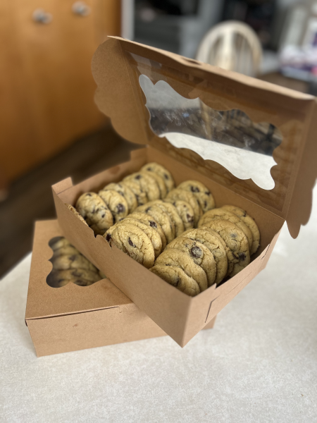 Boxed up cookies